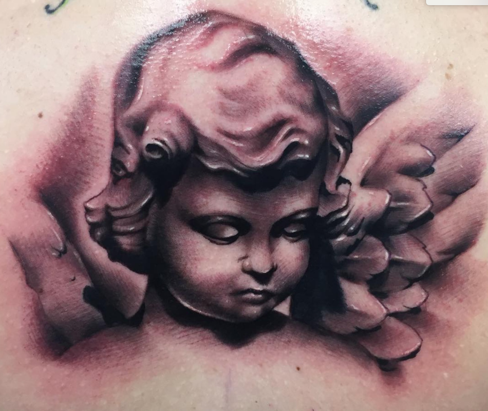 cherub angel by Jay Michalak: TattooNOW
